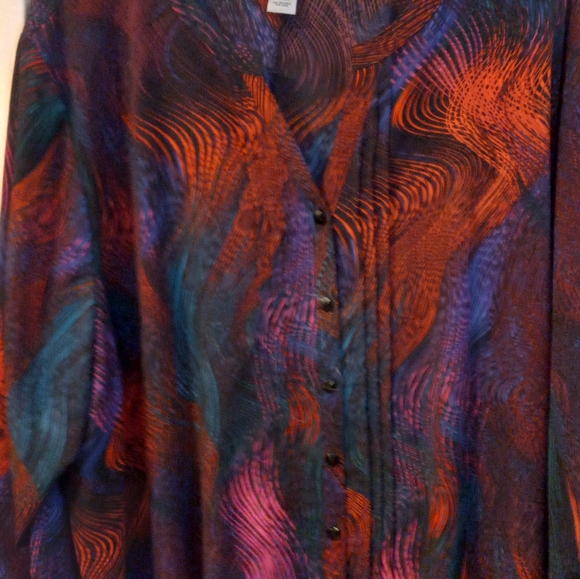 Cardigans Plus Size Blouse - Picture 2 of 6